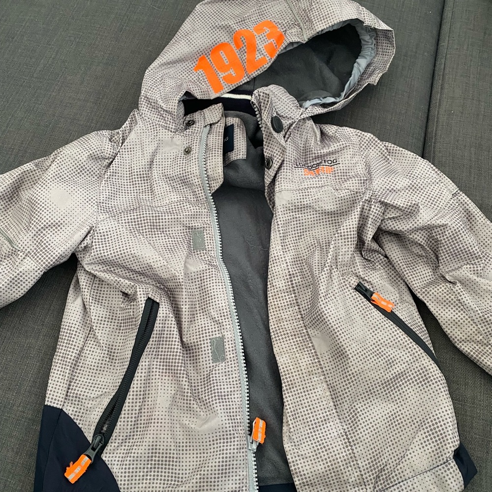 London Fog Gray Boys Jacket 5